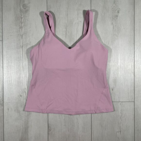 lululemon athletica Tops - Lululemon Size 12 Align Tank Top Women's Pink Peony Tank Top Running Athletic